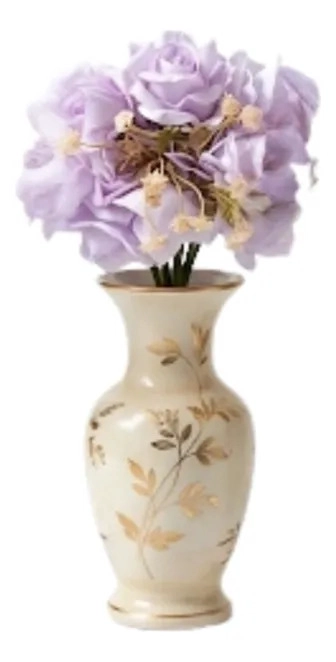 SET 3 RAMOS ROSAS ARTIFICIALES DECORATIVAS PREMIUM ALJ - 1