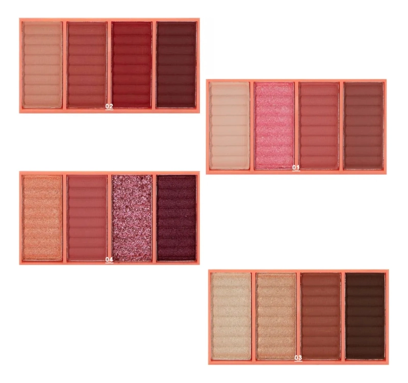 SET 2 SOMBRAS OJOS PROFESIONAL DIFUMINADO PERFECTO ALJ - 2