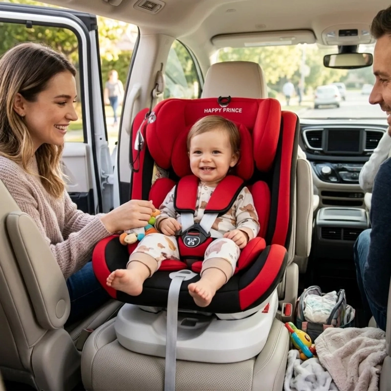 ASIENTO BEBE  VEHICULO ERGONOMICO RECLINABLE PREMIUM ALJ - 3