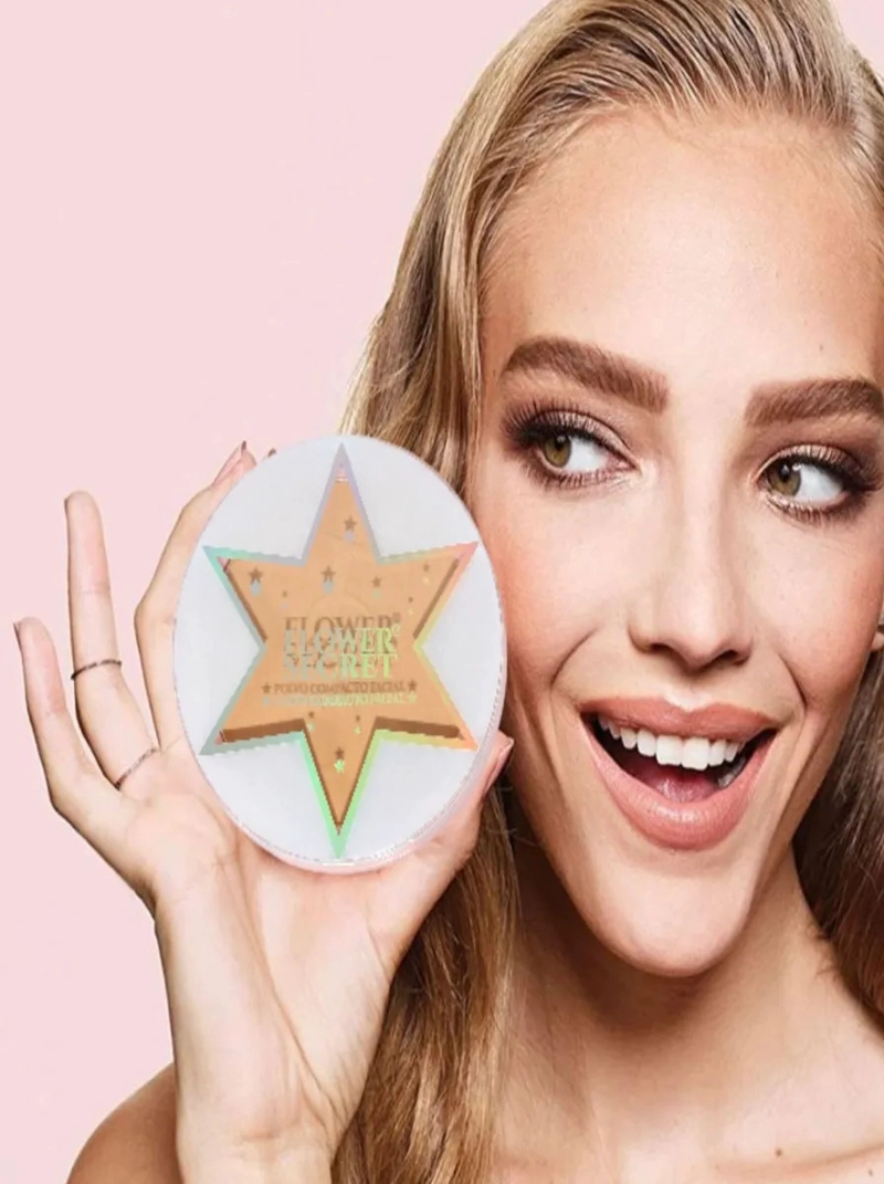 PACK 24 POLVOS COMPACTO FACIAL ESTRELLA ACABADO SEDOSO LAU - 9