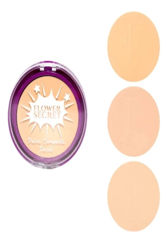 PACK 12 POLVOS COMPACTO FACIAL MAQUILLAJE NATURAL LAU - 5