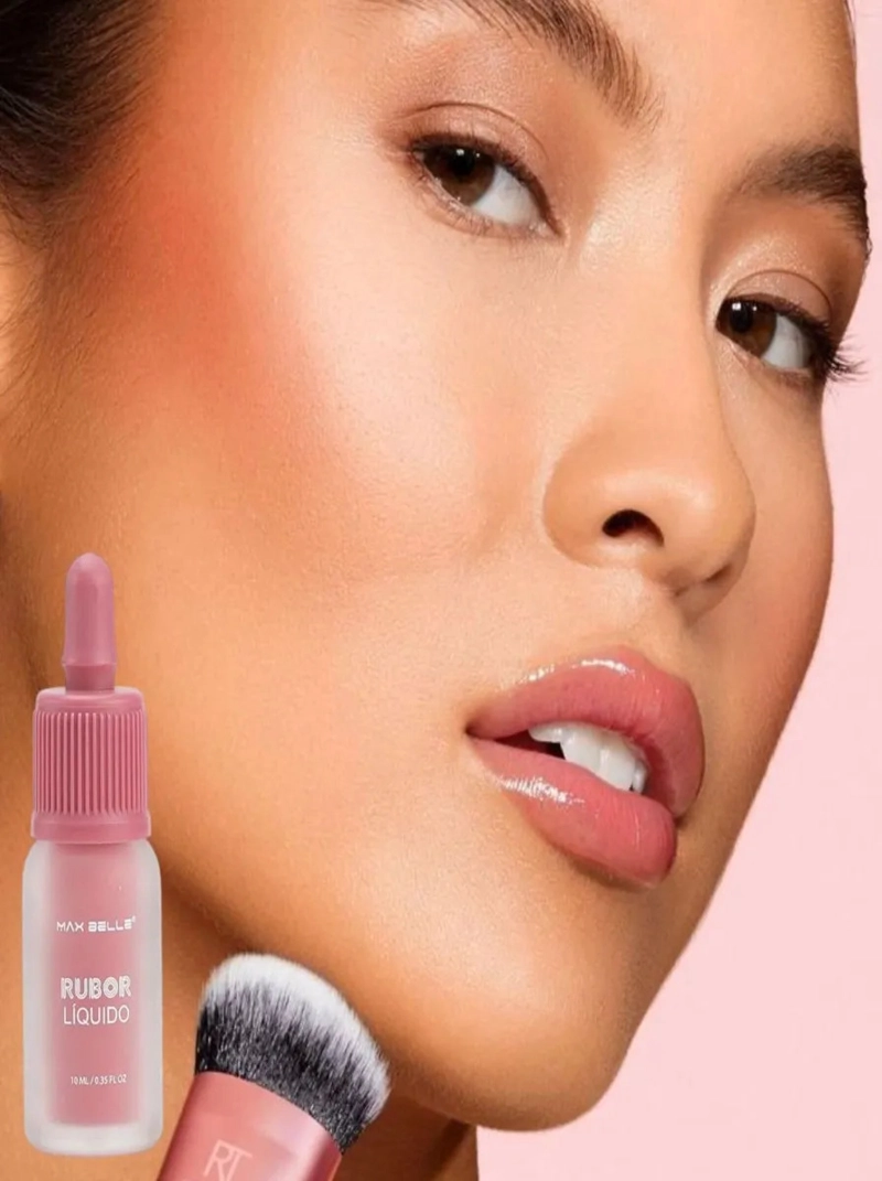PACK 4 RUBOR LIQUIDO BLUSH NATURAL MAQUILLAJE LAU - 10