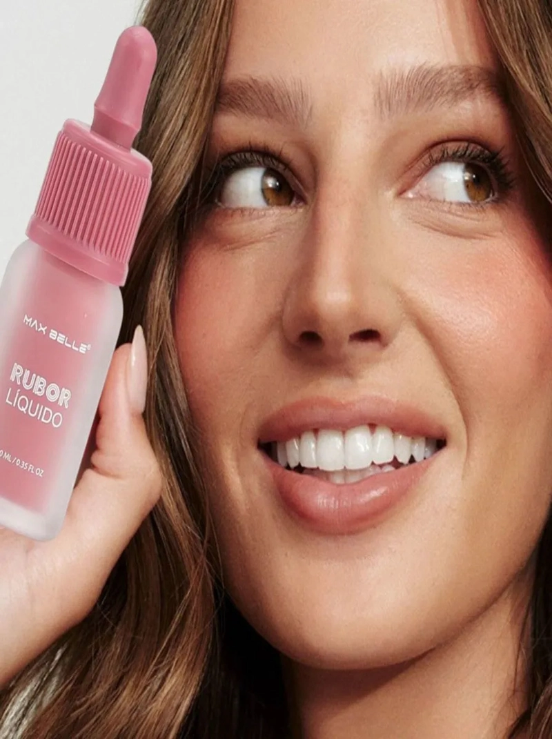 PACK 4 RUBOR LIQUIDO BLUSH NATURAL MAQUILLAJE LAU - 7