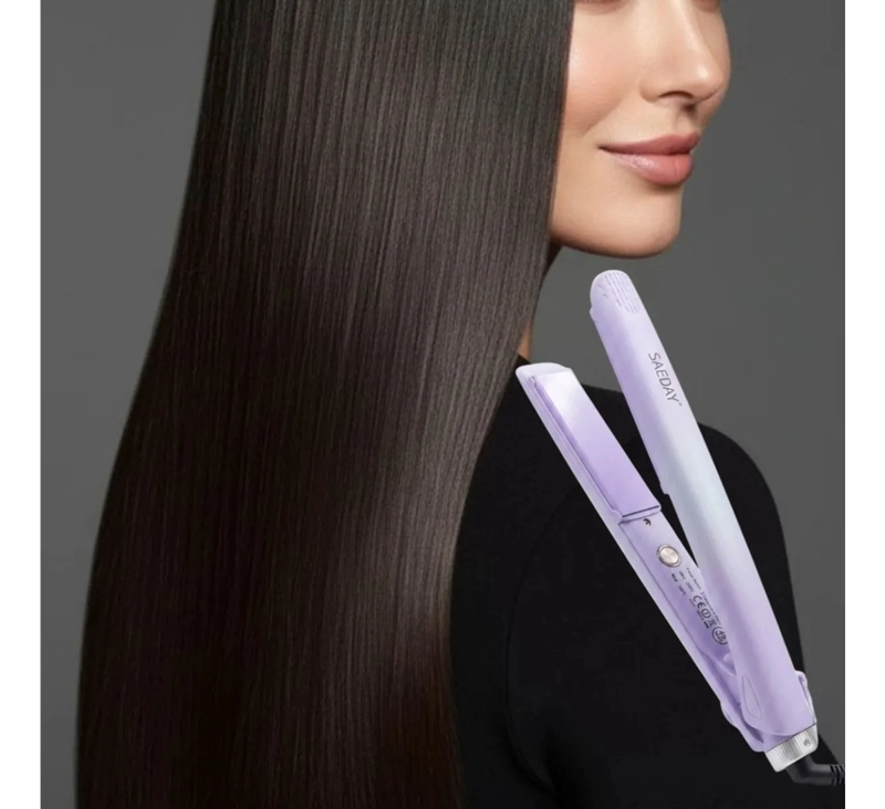 PLANCHA CABELLO PROFESIONAL ALISADORA CABLE GIRATORIO ALJ - 2