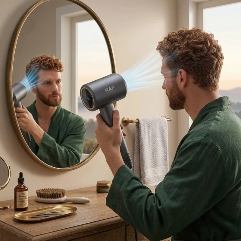 SECADOR CABELLO INTELIGENTE ALTA VELOCIDAD ANTI FRIZZ ALJ - 7