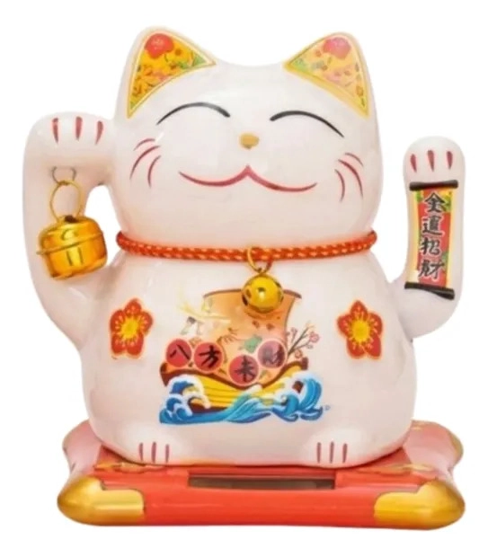 SET 4 GATOS SUERTE MANEKI NEKO PROSPERIDAD NEGOCIOS ALJ - 1