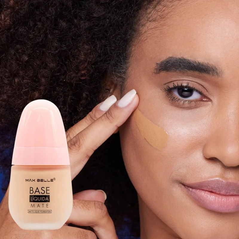 BASE MAQUILLAJE LIQUIDA CONTROL BRILLO ALTA COBERTURA ALJ - 8