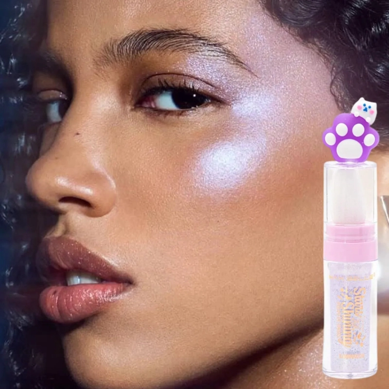ILUMINADOR POLVO HADAS ROSTRO CUERPO BRILLO NATURAL ALJ - 9