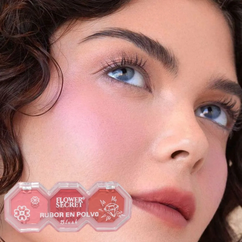 PAQ 24 PALETA RUBORES BRILLO ACABADO NATURAL DURADERO ALJ - 7