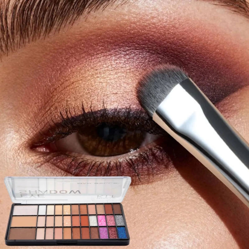 SET SOMBRAS OJOS PROFESIONAL TONOS MATE SATINADO ALJ - 8