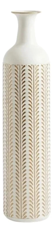 FLORERO DECORATIVO PISO ELEGANTE RAMAS SECAS FLORES ALJ - 1