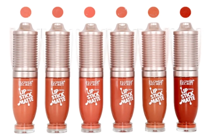PAQUETE 24 LABIALES MATTE LARGA DURACION SOFISTICADO MV - 2