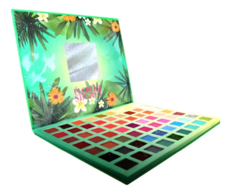 PALETA SOMBRAS 63 COLORES DISEÑO NATURALEZA ARTISTICO MV - 7