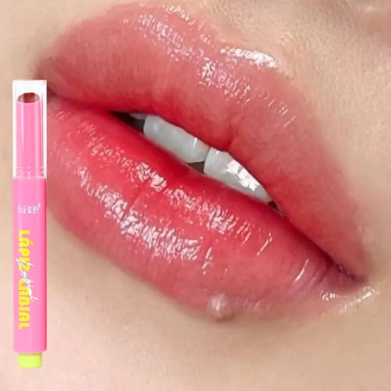 PAQUETE 24 BRILLOS LABIALES BARRA EFECTO ESPEJO LIGERO MV - 1