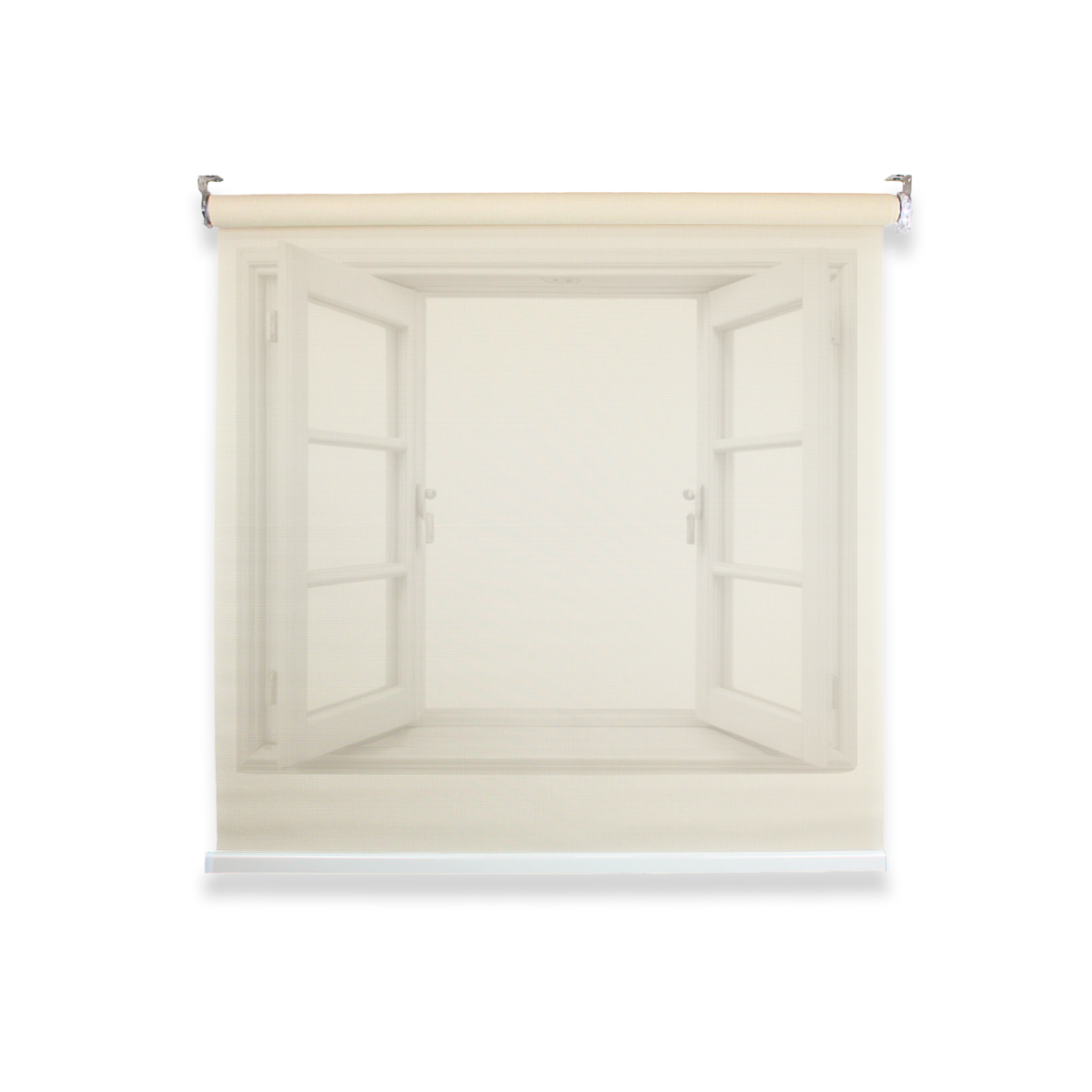 CORTINA ROLLER SUNSCREEN 80X240 CM LISO FILTRO SOLAR GUIZA - 1