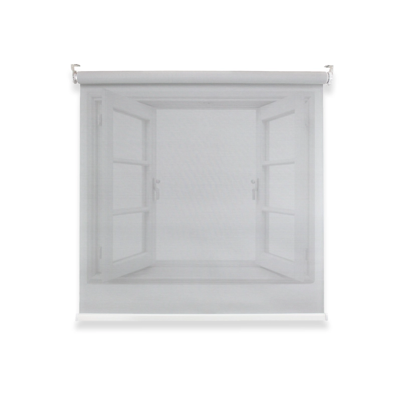 CORTINA ROLLER SUNSCREEN 140X240 CM LISO FILTRO SOLAR GUIZA - 1