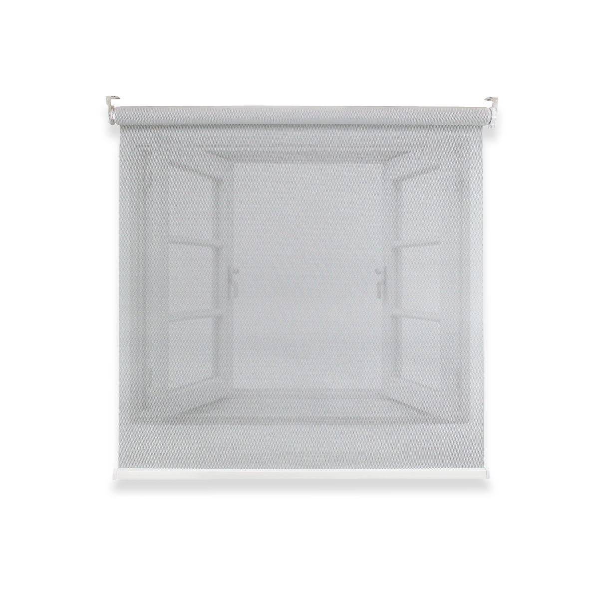 CORTINA ROLLER SUNSCREEN 140X240 CM LISO FILTRO SOLAR GUIZA - 1
