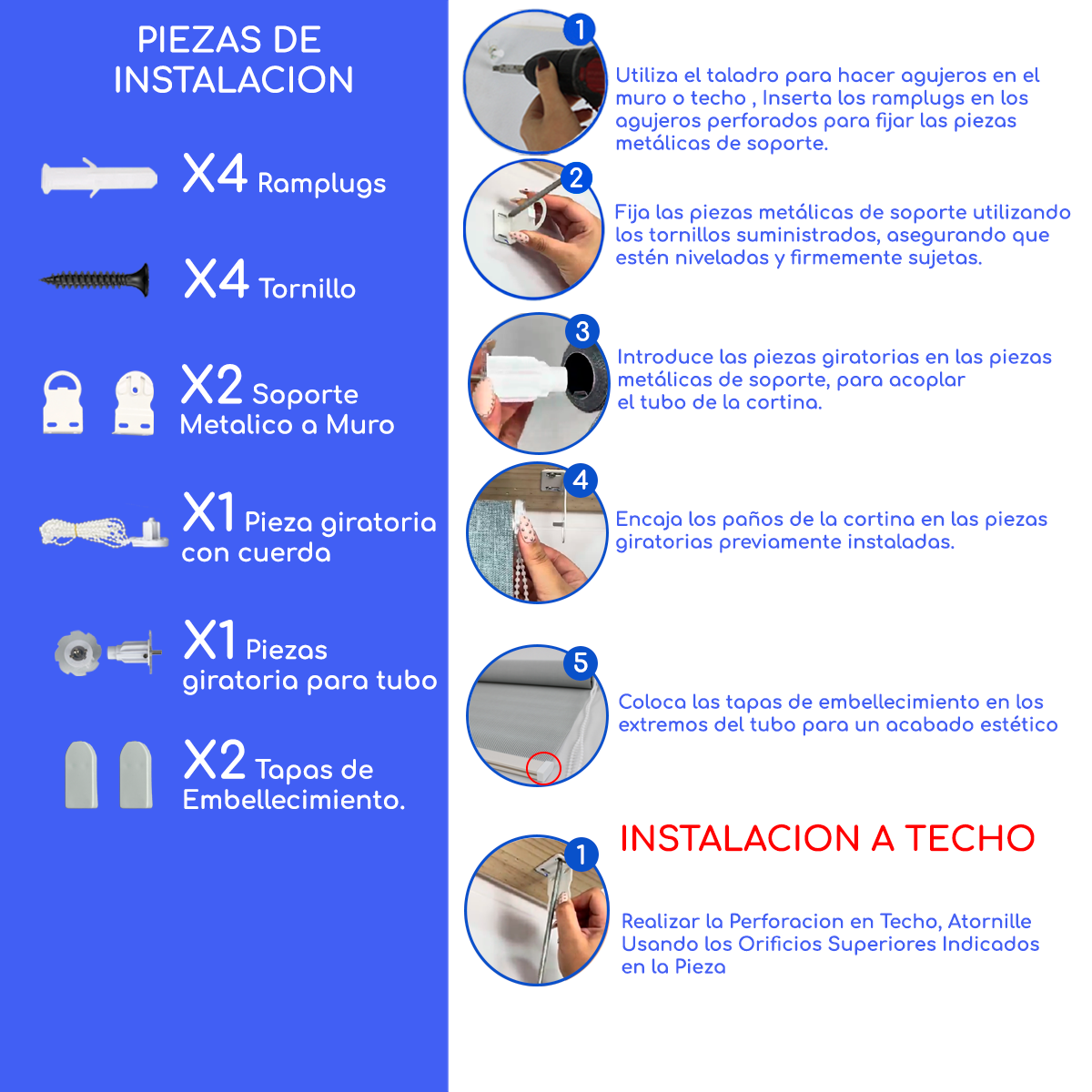 CORTINA ROLLER SUNSCREEN 140X240 CM LISO FILTRO SOLAR GUIZA - 7