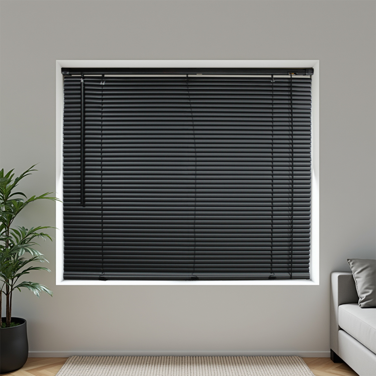 CORTINA ROLLER PERSIANA PVC 180X165 CM VENECIANA MANUALES GUIZA - 5