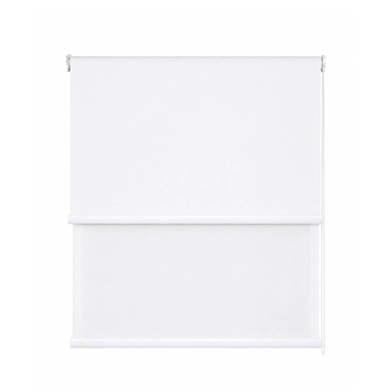 CORTINA ROLLER BLACKOUT 2 PAÑO 180X240 DOBLE CON VISILLO SIN CENEFA GUIZA - 1