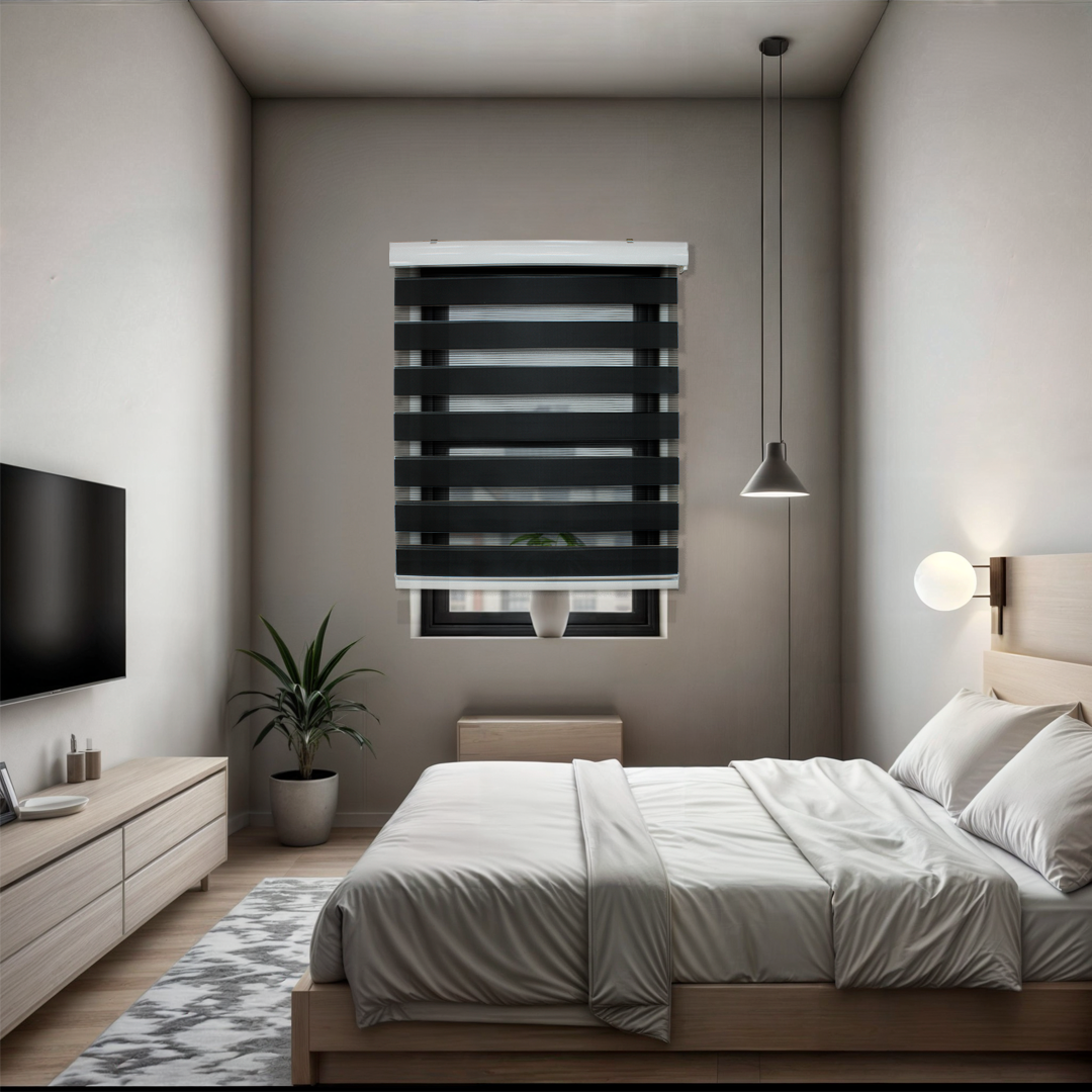 CORTINA ROLLER DUO ZEBRA DIA Y NOCHE 80 X 200 CM GUIZA - 8