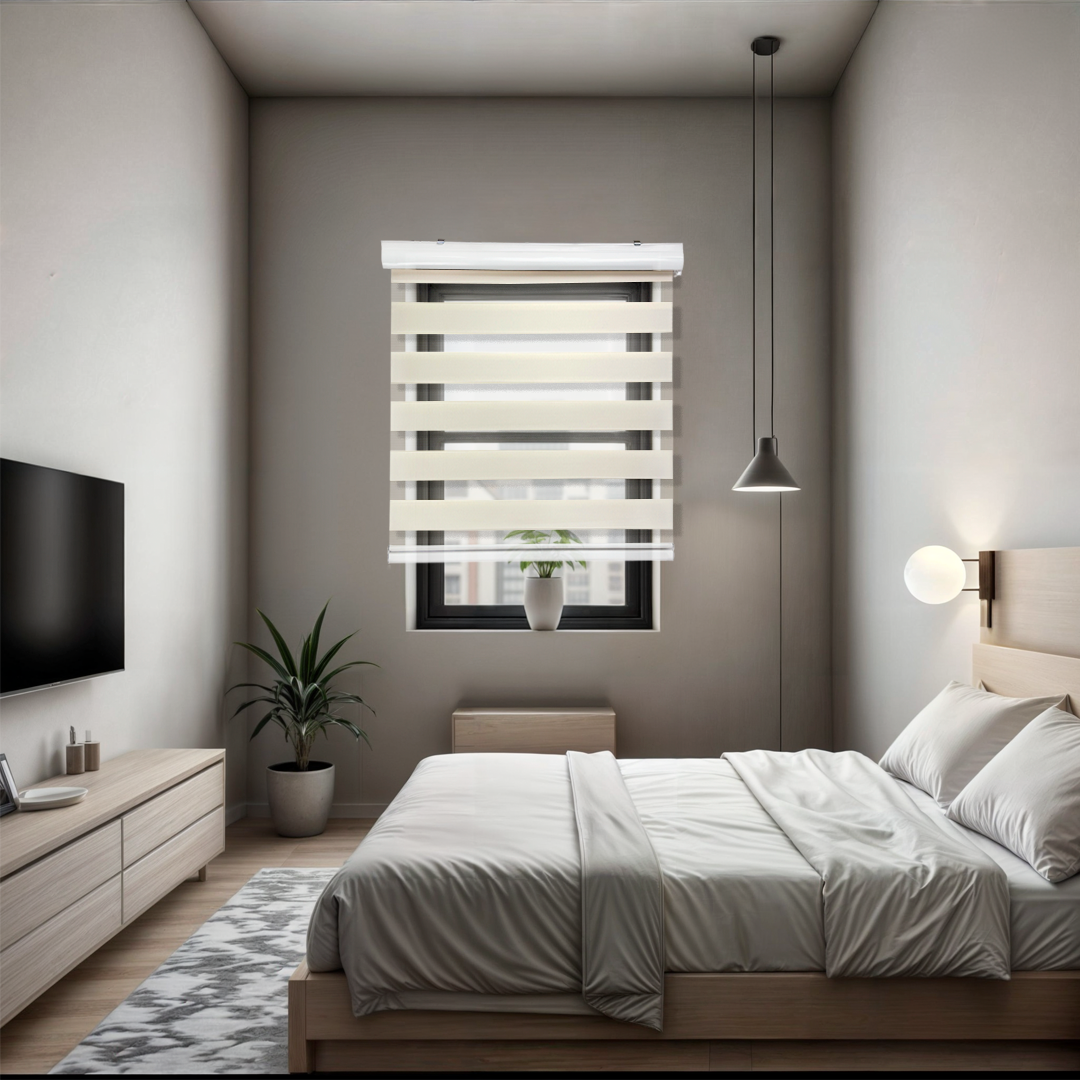 CORTINA ROLLER DUO ZEBRA DIA Y NOCHE 80 X 200 CM GUIZA - 8