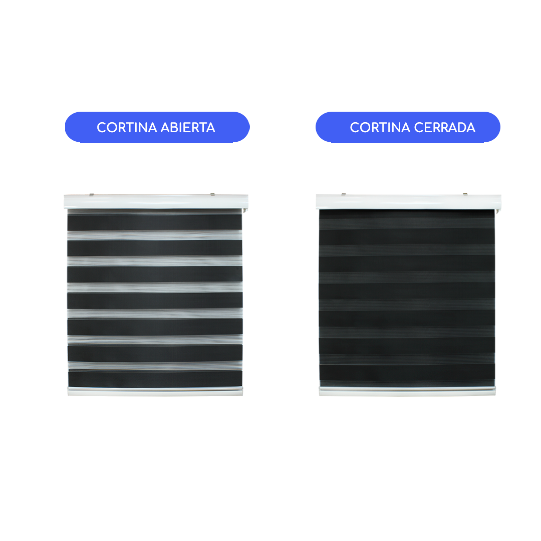 CORTINA ROLLER DUO ZEBRA DIA Y NOCHE 250 X 240 CM GUIZA - 7