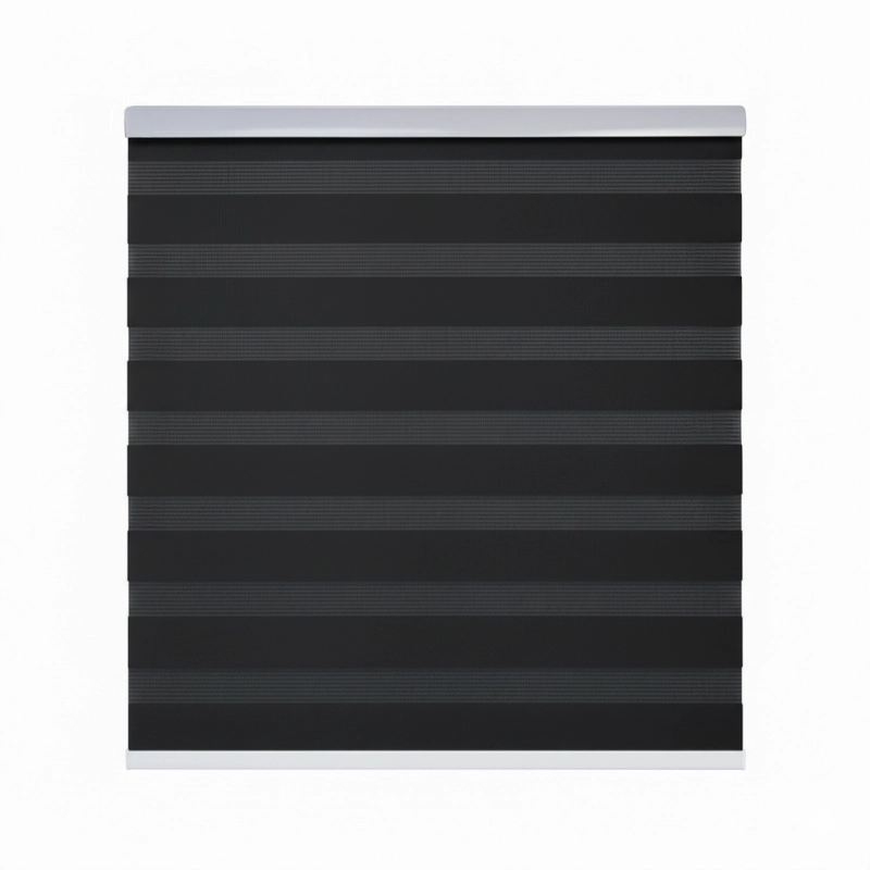 CORTINA ROLLER DUO ZEBRA DIA Y NOCHE CENEFA PVC 100X200 GUIZA - 1