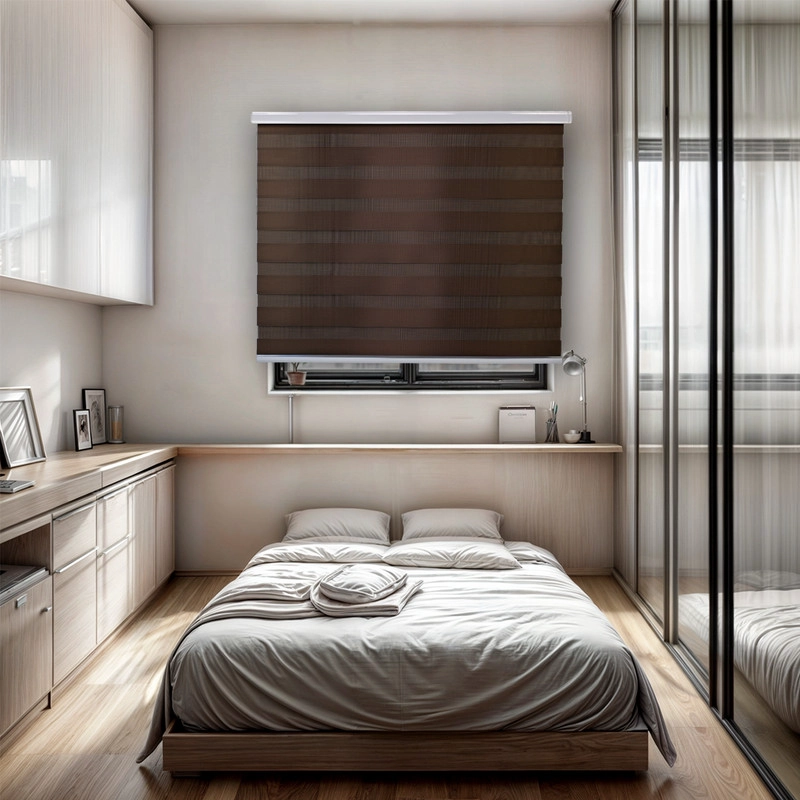 CORTINA ROLLER DUO ZEBRA DIA Y NOCHE CENEFA PVC 140X200 GUIZA - 6