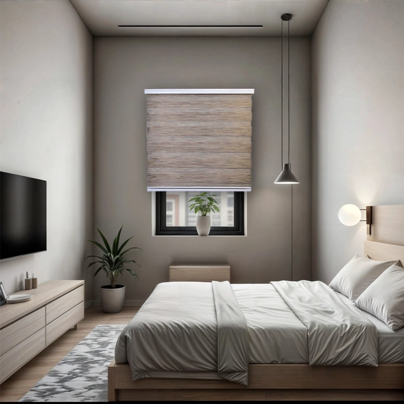 CORTINA ROLLER DUO ZEBRA DIA Y NOCHE 80 X 200 CM JASPEADA GUIZA - 5
