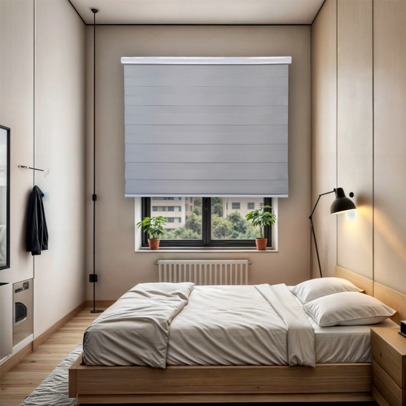 CORTINA ROLLER DUO ZEBRA DIA Y NOCHE CENEFA PVC 180X200 GUIZA - 6