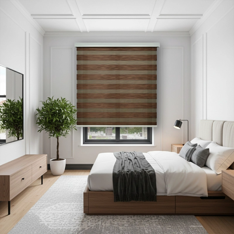 CORTINA ROLLER DUO BLACKOUT 80% DIA Y NOCHE 140 X 240 CM GUIZA - 5