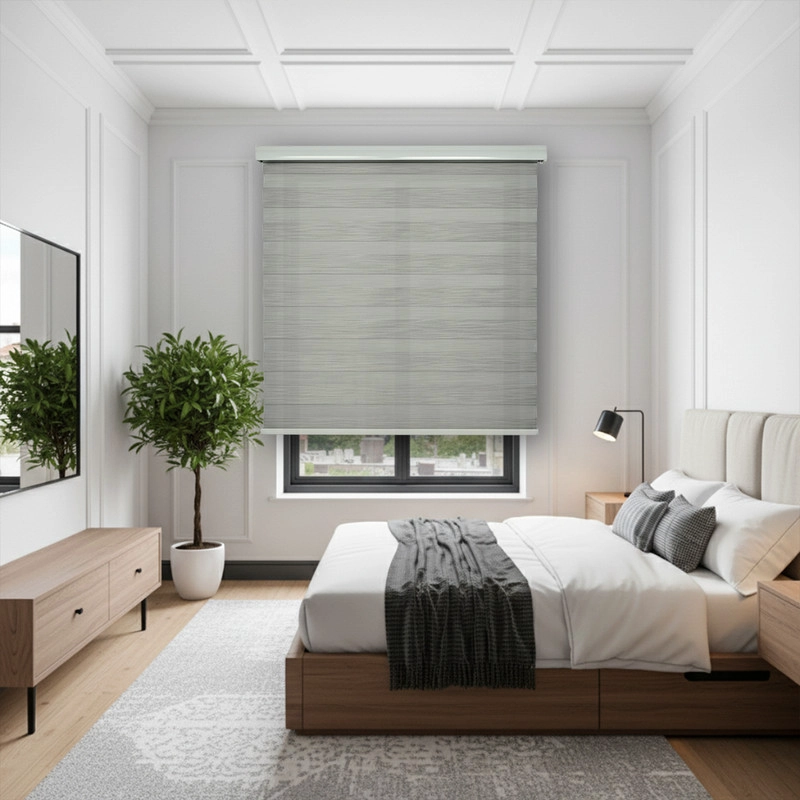 CORTINA ROLLER DUO BLACKOUT 80% DIA Y NOCHE 60 X 240 CM GUIZA - 5
