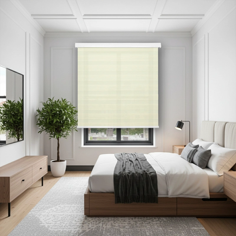 CORTINA ROLLER DUO BLACKOUT 80% DIA Y NOCHE 160 X 240 CM GUIZA - 5