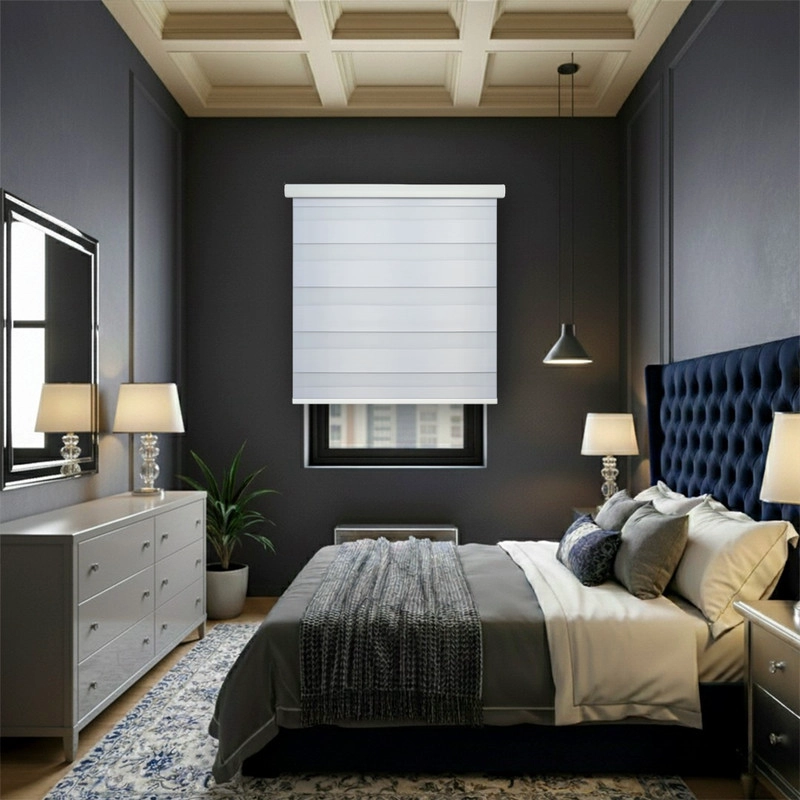 CORTINA ROLLER DUO BLACKOUT 100% DIA Y NOCHE PREMIUM 100 X 200 CM GUIZA - 4