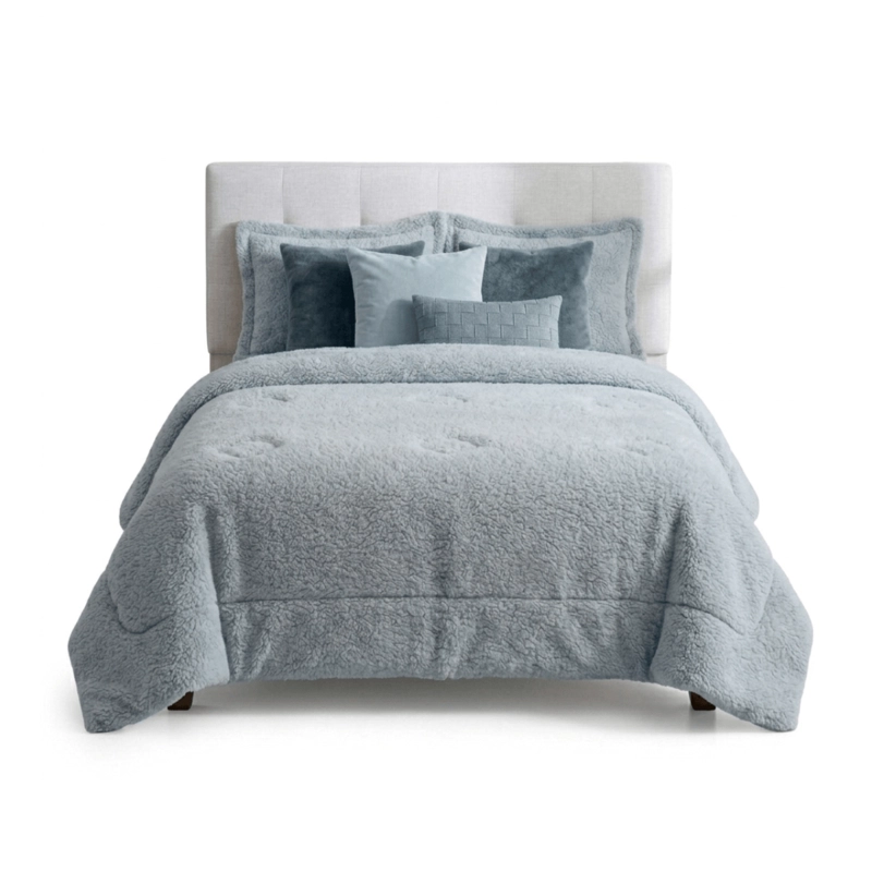 PLUMON COBERTOR CHIPORRO PREMIUM DOBLE TEXTURA INVIERNO KING GUIZA - 1