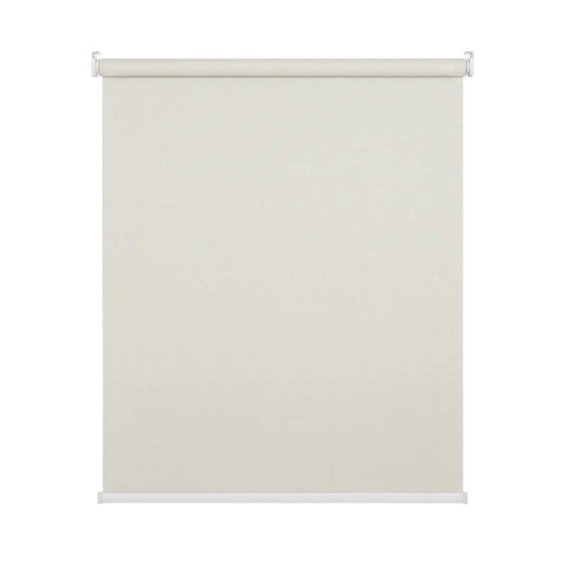 CORTINA ROLLER BLACKOUT 1 PAÑO 120 X 240 CM SIN CENEFA CAFE CLARO LINO GUIZA - 1