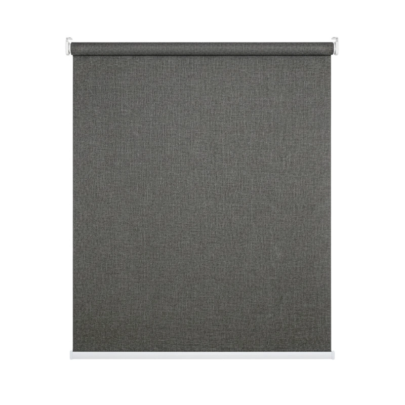 CORTINA ROLLER BLACKOUT 1 PAÑO 140 X 240 CM SIN CENEFA CAFE CLARO LINO GUIZA - 1