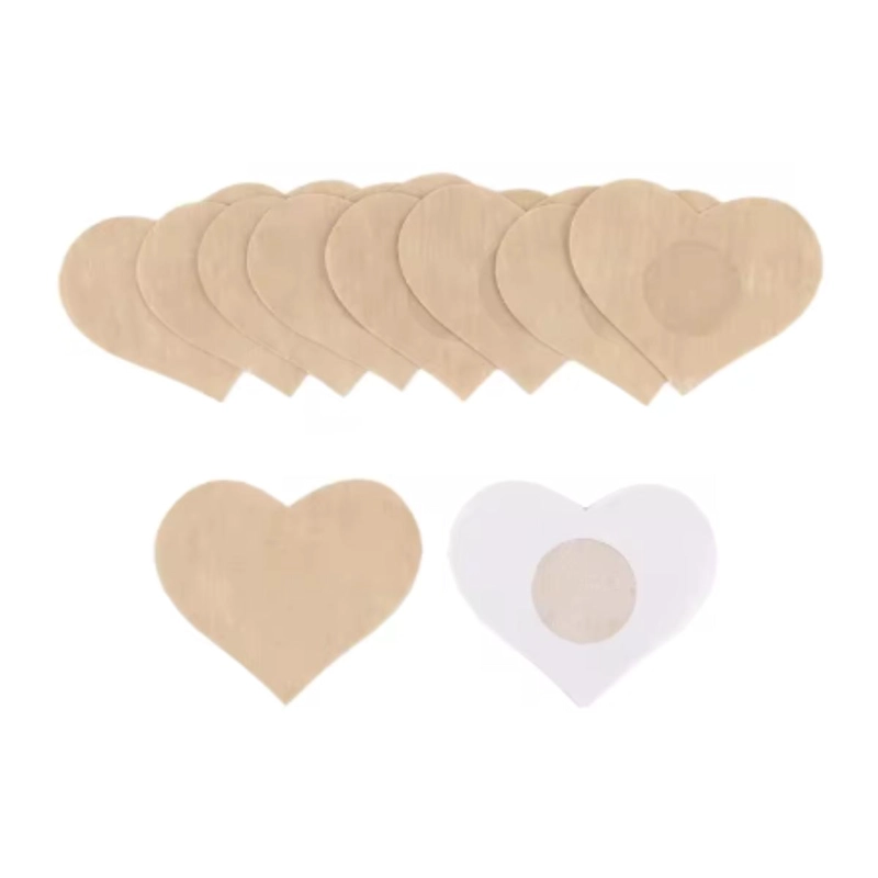 CUBRE PEZÓN GAC23 PACKX30 POLIESTER FLOR CIRCULOS ESTUCHE CORAZON - 3