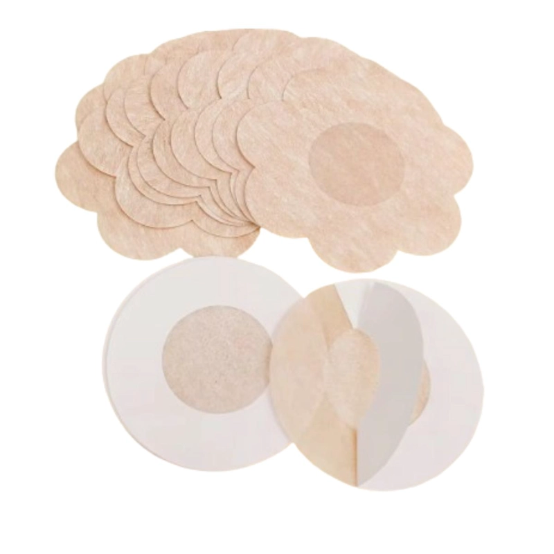 CUBRE PEZÓN GAC23 PACKX30 POLIESTER FLOR CIRCULOS ESTUCHE CORAZON - 5