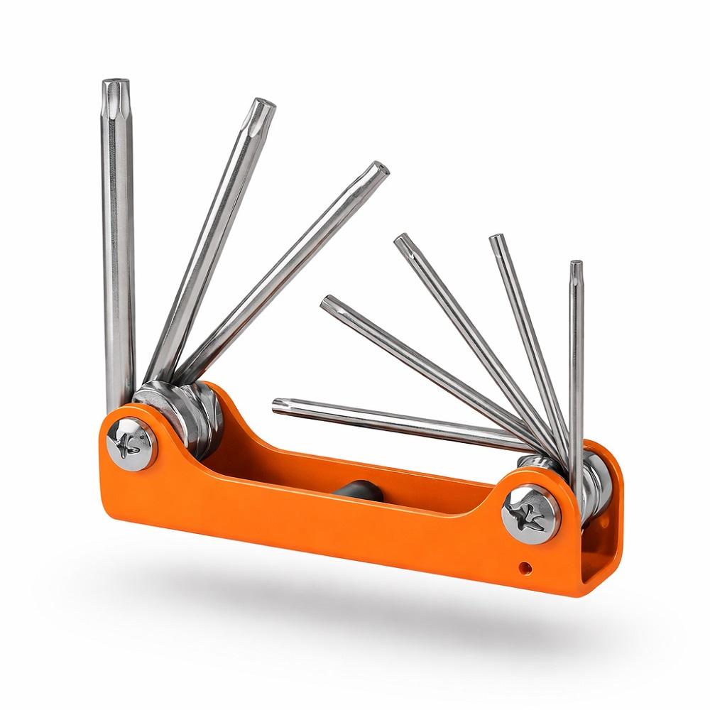 JUEGO DE 8 LLAVES TRUPER CTTRU137 TORX TIPO NAVAJA TORX-8 - 1