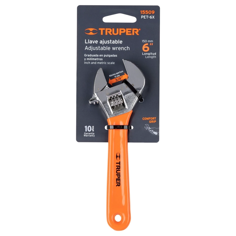 LLAVE FRANCESA TRUPER 6 PET-6X - 4