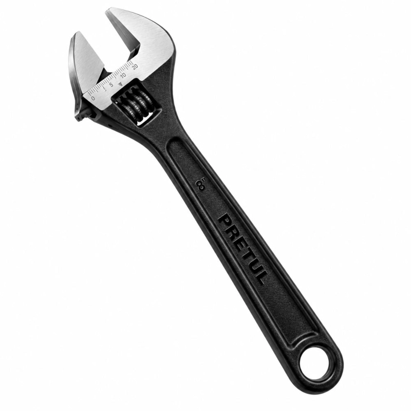 LLAVE FRANCESA AJUSTABLE 8 PAVONADA PET-8PP PRETUL - 3