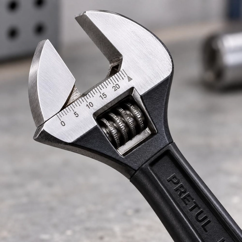 LLAVE FRANCESA AJUSTABLE 8 PAVONADA PET-8PP PRETUL - 4