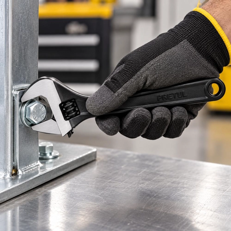 LLAVE FRANCESA AJUSTABLE 8 PAVONADA PET-8PP PRETUL - 7