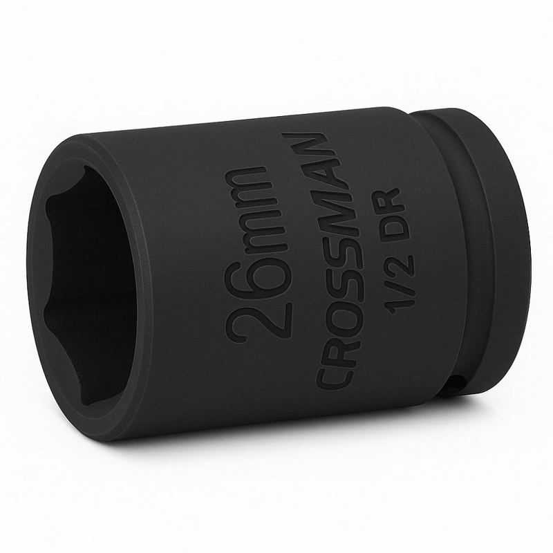 LLAVE DADO CROSSMAN FOSFATADO 1/2 DR SH # 98-748Z 26MM - 2