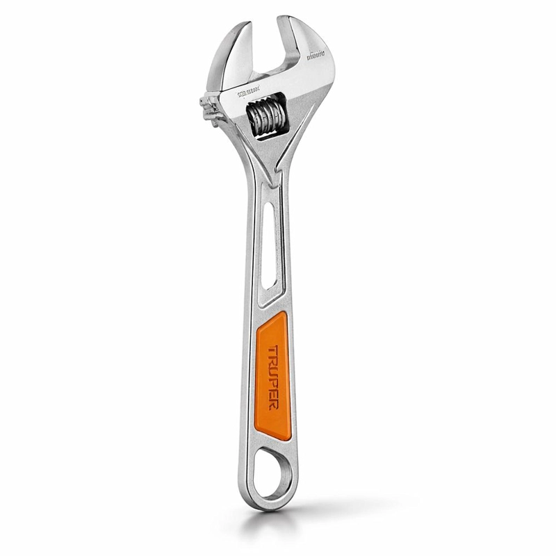 LLAVE FRANCESA TRUPER CTTRU172 REGULABLE C/MANGO VINILO 12 PET-12X - 1