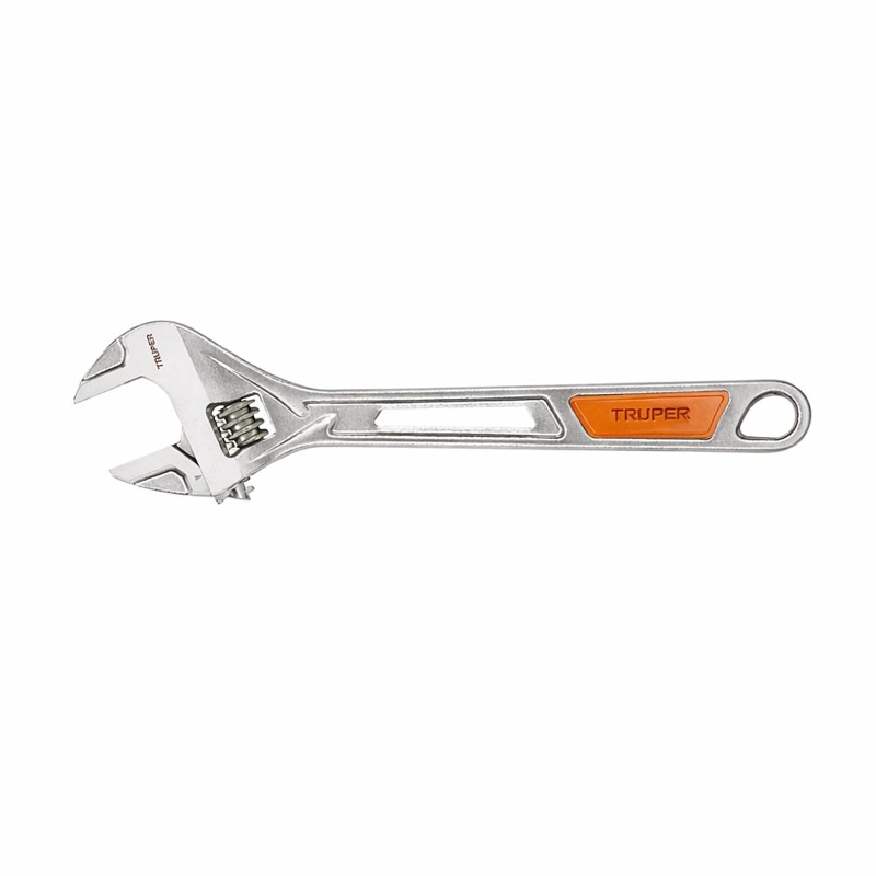 LLAVE FRANCESA TRUPER CTTRU172 REGULABLE C/MANGO VINILO 12 PET-12X - 2