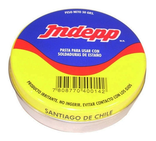 PASTA DE SOLDAR CTIND01 50 GR INDEPP + SOLDADURA 0.95 ESTAÑO 1 M - 3