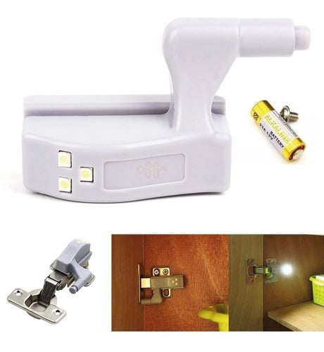 LUZ LED 2024 PARA MUEBLES BISAGRAS INTERIORES DE MUEBLES - 3
